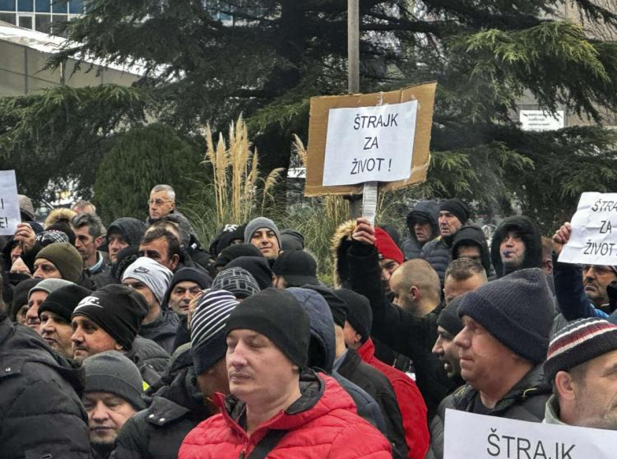 Nastavljen protest radnika zeničkog ArcelorMittala